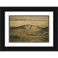 thumbnail image 1 of Adolf Kosárek 24x17 Black Ornate Framed Double Matted Museum Art Print Titled: Lonely Landscape (Peasants´ Wedding) (1858), 1 of 5