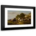 thumbnail image 1 of Adolf Lins 14x11 Black Modern Framed Museum Art Print Titled - In the Parlour, 1 of 5