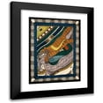 thumbnail image 1 of Adolf Wölfli 15x18 Black Modern Framed Museum Art Print Titled - The Holy Wiegalinda Von Pantter - Bann (1917), 1 of 5