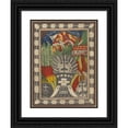 thumbnail image 1 of Adolf Wölfli 19x24 Black Ornate Framed Double Matted Museum Art Print Titled: Tiger - Zohrn - Giant - Glacier, - High Alp - Stok, in Northwest - India (1917), 1 of 5