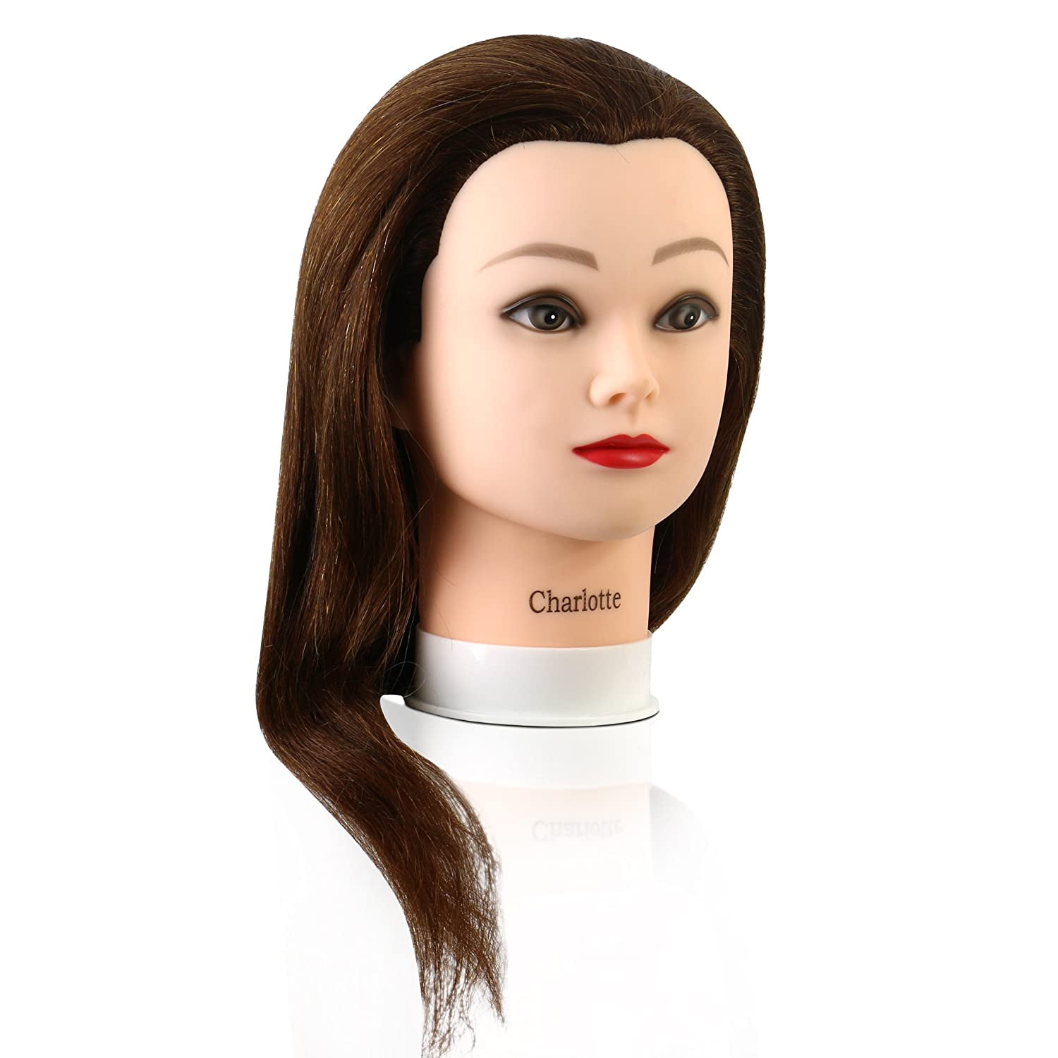 Customize Logo Canvas Block Head Mannequin Head Wig Display Styling Head -  China Canvas Block Head and Hair price