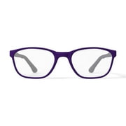 Adolfo Youth Cheerleader Square Prescription Eyeglasses with Case, Purple