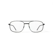 Adolfo Mens Private Square Prescription Eyeglasses with Case, Gunmetal