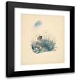 thumbnail image 1 of Adolfo Pastor 15x17 Black Modern Framed Museum Art Print Titled - Gaucho, 1 of 5