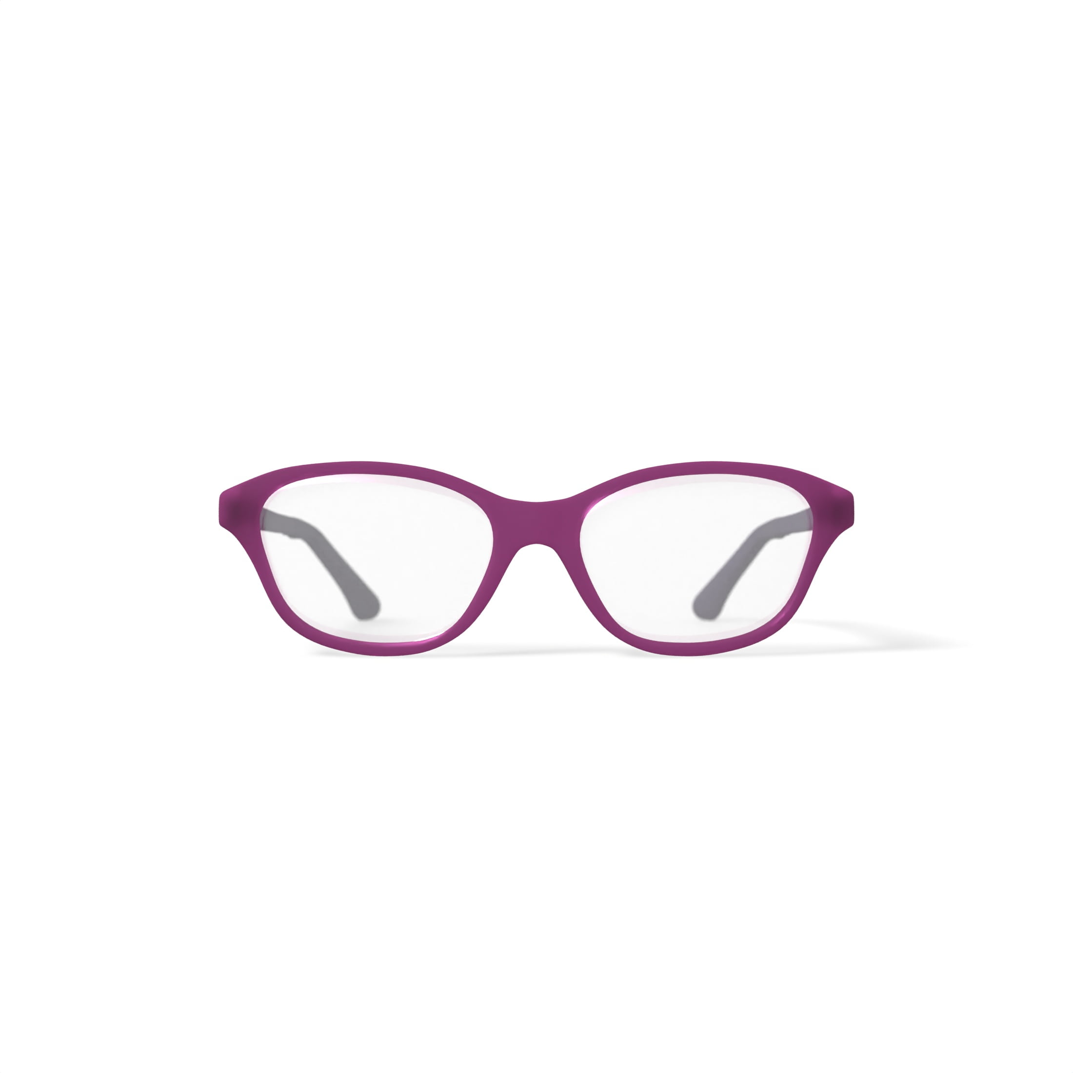 Adolfo Youth Majorette Square Prescription Eyeglasses with Case, Pink