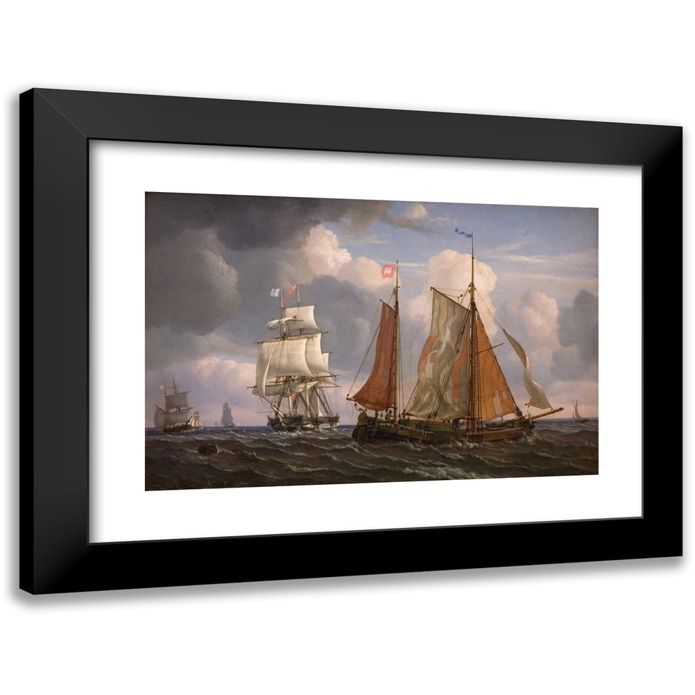 Adolph Friedrich Vollmer 14x11 Black Modern Framed Museum Art Print ...