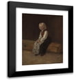 thumbnail image 1 of Adolph Tidemand 19x24 Black Modern Framed Museum Art Print Titled - Portrait of Sella Larsdatter Vikor (1871), 1 of 5