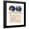 thumbnail image 1 of Adolph Treidler 11x14 Black Modern Framed Museum Art Print Titled - The Combination that Will Win the War (1917), 1 of 5