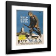 thumbnail image 1 of Adolph Treidler 14x18 Black Modern Framed Museum Art Print Titled - Help Stop This (1917), 1 of 5