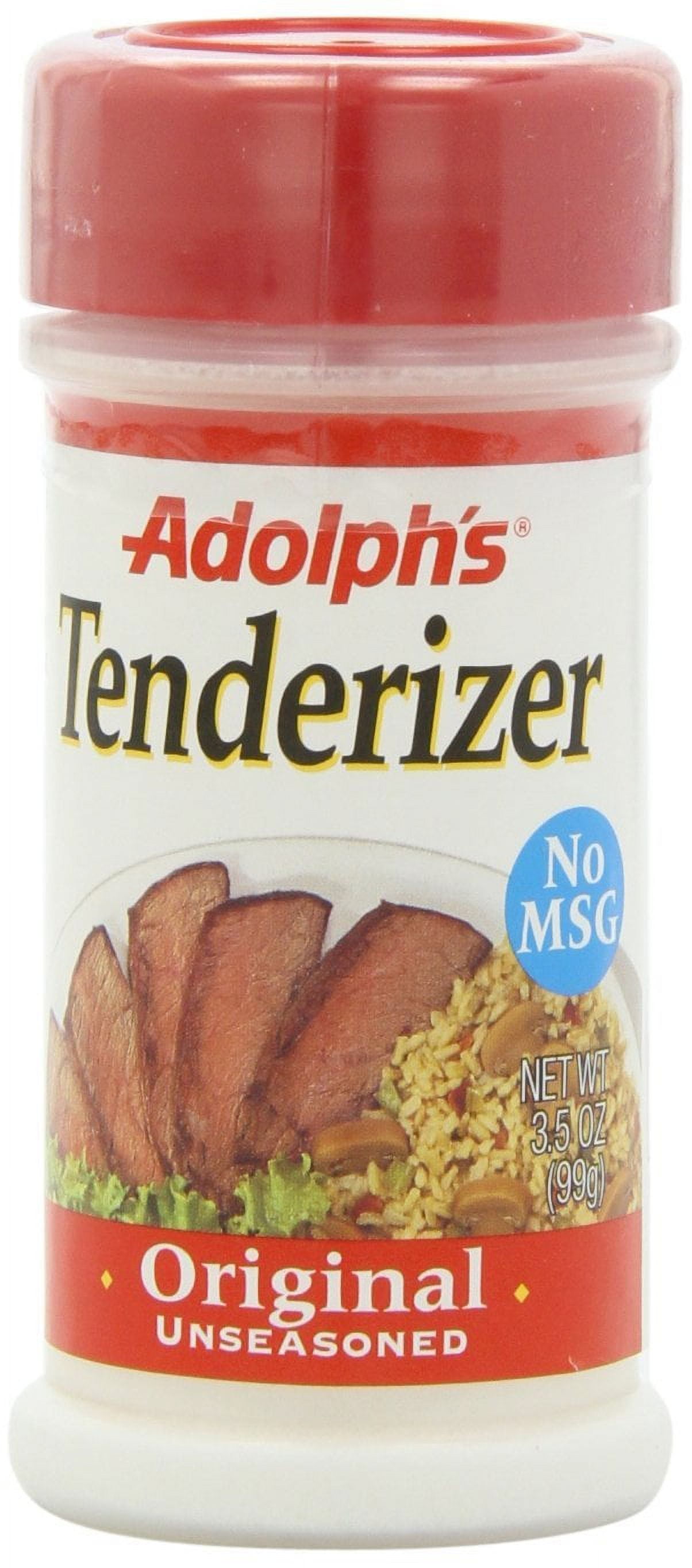 Adolph's Unseasoned Original Meat Tenderizer, 3.5 OZ (Pack of 2
