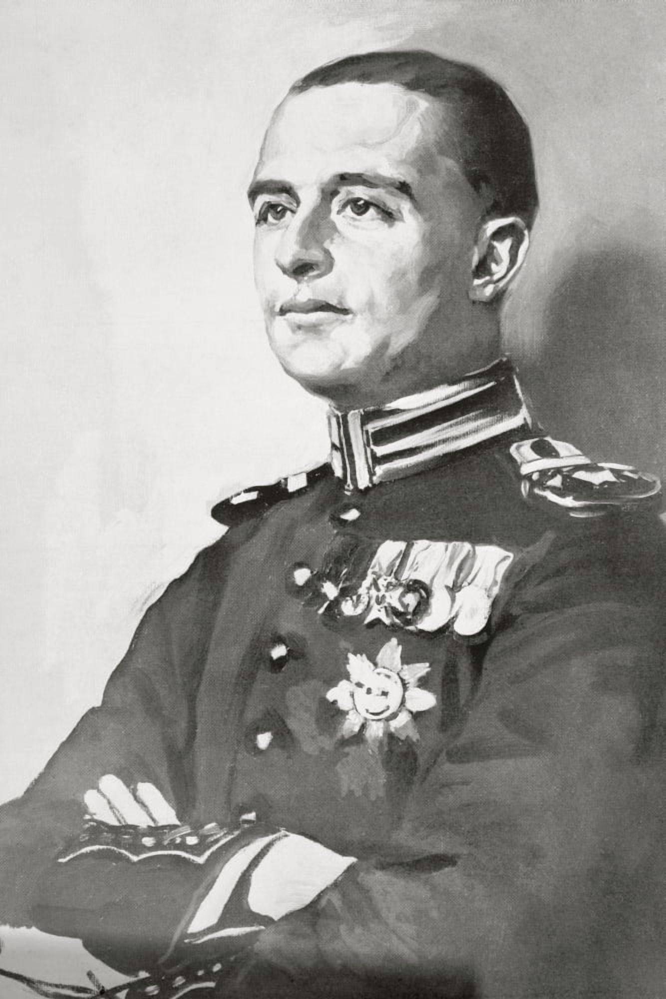 Adolphus Frederick Vi Grand Duke Of Mecklenburg 1882 Canvas Art - Ken Welsh Design Pics (24 x 36)