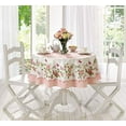 thumbnail image 1 of AdonisUSA Rose Decorative Printed Polyester Round or Rectangle Tablecloth Water Resistant Fabric Table Cover for Dining Room and Party 60 inch Round), 1 of 11