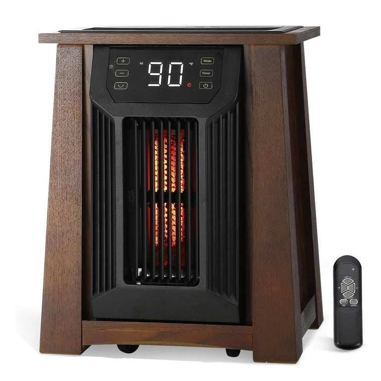 Adoolla 1500W Electric Space Heater with Remote Control, Indoor