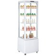 thumbnail image 1 of Adoolla 7.6 Cu.Ft. Commercial Display Refrigerator for Bakery, Upright Refrigerated Display Case with LED Lighting & Wheels, 1 of 8