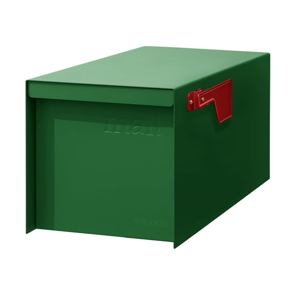 Adoorn Post Mailbox (No Lock) | Forest Green