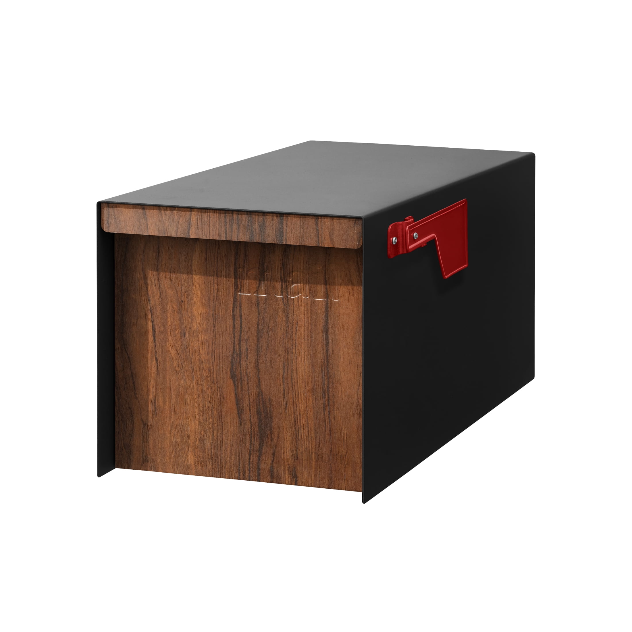 Adoorn Post Mailbox (No Lock) | Dark Wood
