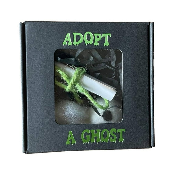 Adopt A Ghost Cute Halloween Pocket Ghost Plush Toy Felt Little Ghost Gift Gift Box Family For Decorations Children