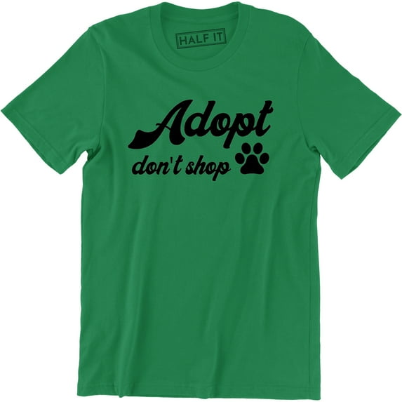 Adopt Don't Shop Rescue Animals Cat and Dog T-Shirt