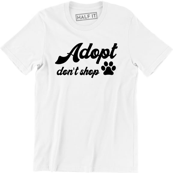 Adopt Don't Shop Rescue Animals Cat and Dog T-Shirt