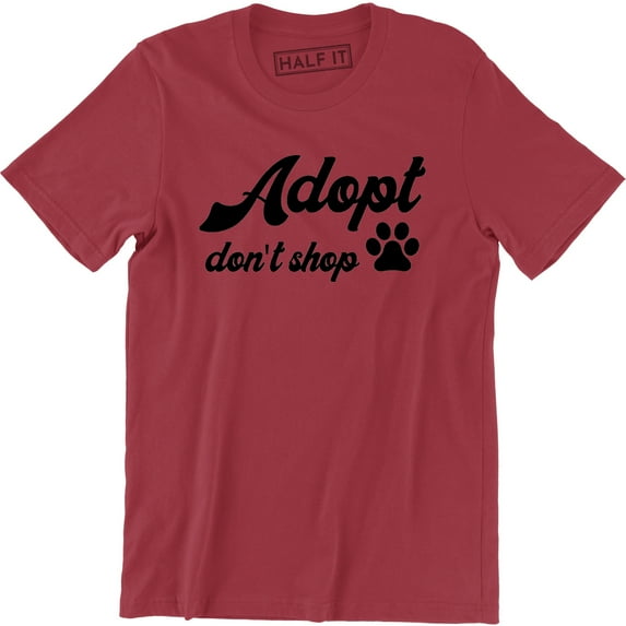 Adopt Don't Shop Rescue Animals Cat and Dog T-Shirt
