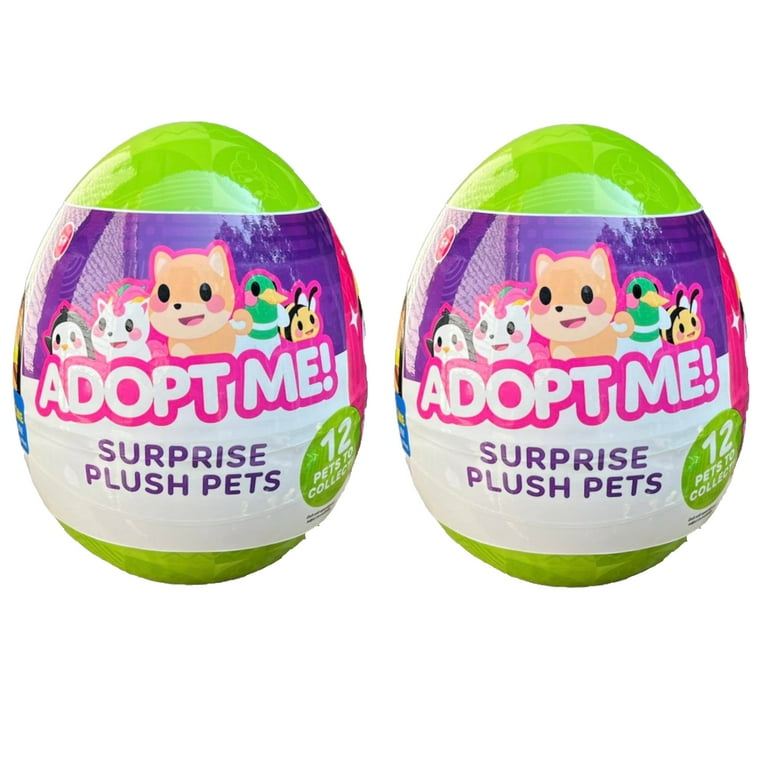 Adopt Me Pets Surprise Plush Mystery Egg Series 1 & 2 With Code