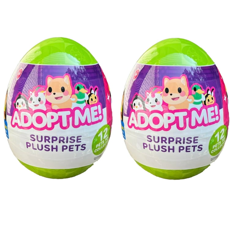 2023 ADOPT ME! Surprise Egg Plush Pets *1 Mystery Stuffed Animal & Code 