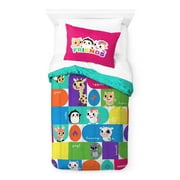 Adopt Me Kids 2-Piece Twin/Full Comforter Set, Reversible, Microfiber