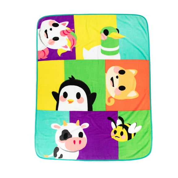 Adopt Me Kids Throw, 46 x 60, Microfiber, Multi-Color, Uplift