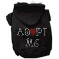 thumbnail image 1 of Pet, Dog  Cat Hoodie Rhinestone, "Adopt Me", 1 of 5
