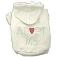 thumbnail image 1 of Pet, Dog  Cat Hoodie Rhinestone, "Adopt Me", 1 of 5
