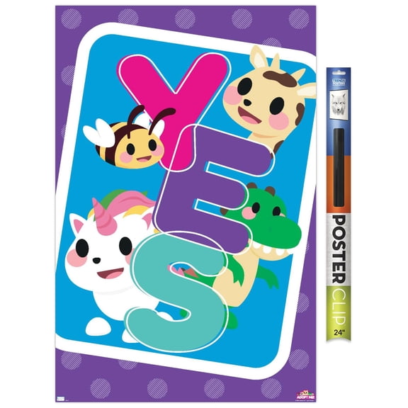 Adopt Me! - Yes Wall Poster, 22.375" x 34"