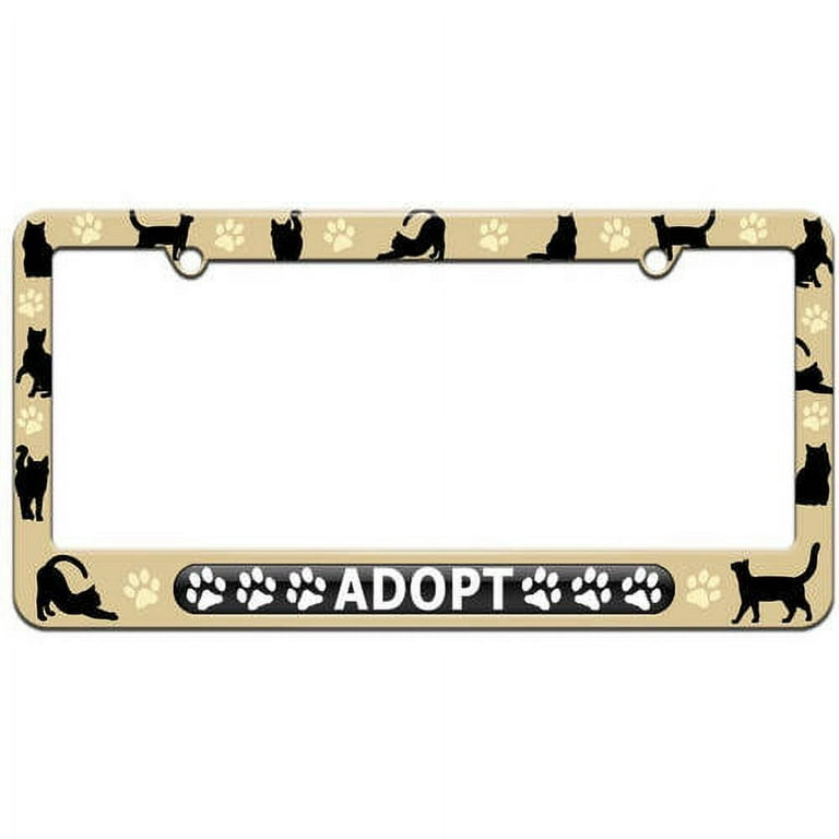 Pet license top plate tag