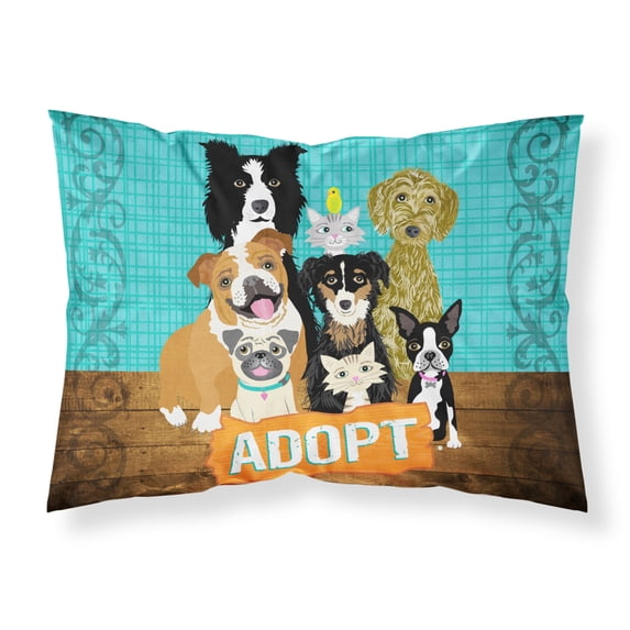 Adopt Pets Adoption Fabric Standard Pillowcase