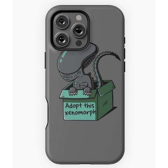 Adopt This Xenomorph Funny Sci-Fi M1067 Phone Case for iPhone 17 16 15 14 13 12 11 Pro Max