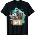 thumbnail image 1 of Adopt a Cat Raccoon Opossum SKunk Street Cat Trash Panda T-Shirt, 1 of 5