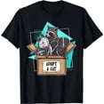 thumbnail image 1 of Adopt a Cat Raccoon Opossum Skunk Trash Pandas Street Cats T-Shirt, 1 of 5