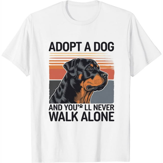 Adopt a dog and you'll never walk alone Ghost Pink Ribbon American Flag
