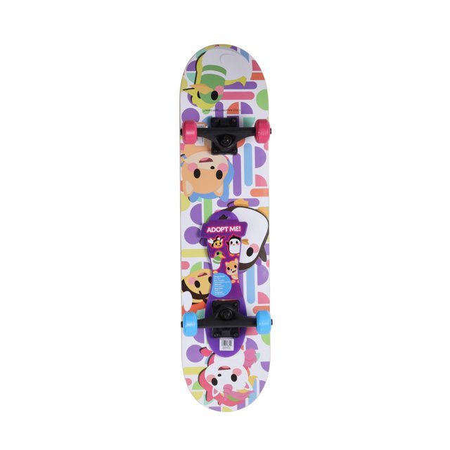 Adopt me! 31 In. Skateboard, 50mm Wheels, for Kids
