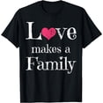 thumbnail image 1 of Adoption Family Kids Children Couple Vintage T-Shirt, 1 of 4