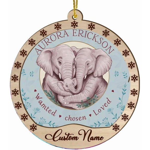 Adoption Gift Suncatcher, New Parent Gift Adoption Announcement, Blended Family, New Mom Adoptive Gift Child Adoption o5t1A8 (Adoption-3, Style 235)