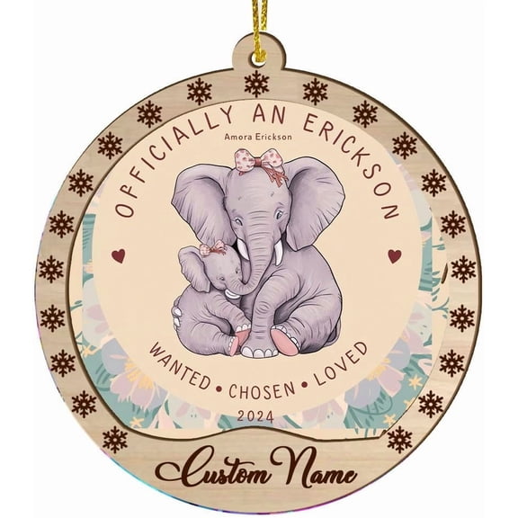 Adoption Gift Suncatcher, New Parent Gift Adoption Announcement, Blended Family, New Mom Adoptive Gift Child Adoption seO4nO (Adoption-1, Style 233)