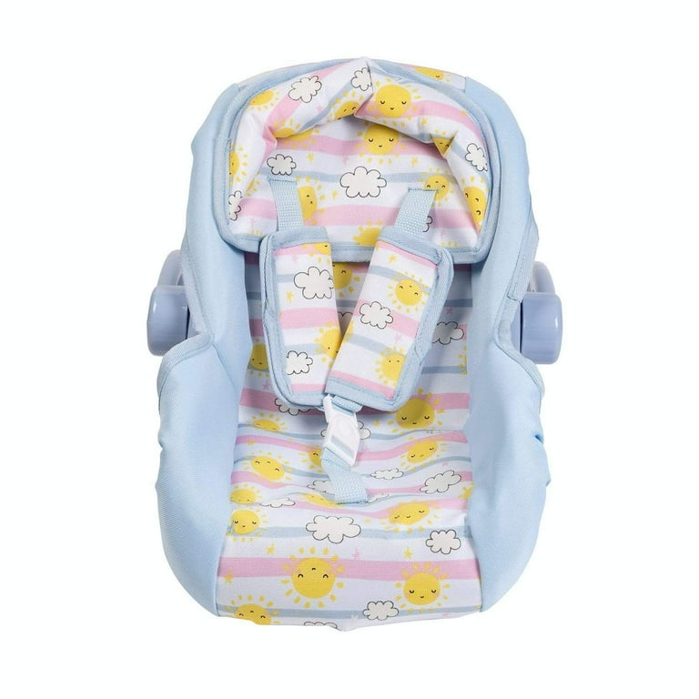 Adora Baby Doll 20 inches Car Seat Carrier Color Changing Sunny Days