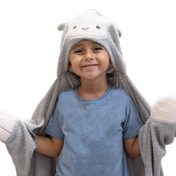Adora Snuggle & Glow Dinosaur Plushie Hoodie, Glow-in-The-Dark Cuddle Hoodie Convertible to a Pillow with Ultra-Soft Finish, Birthday Gift For Ages 3+ - Llama
