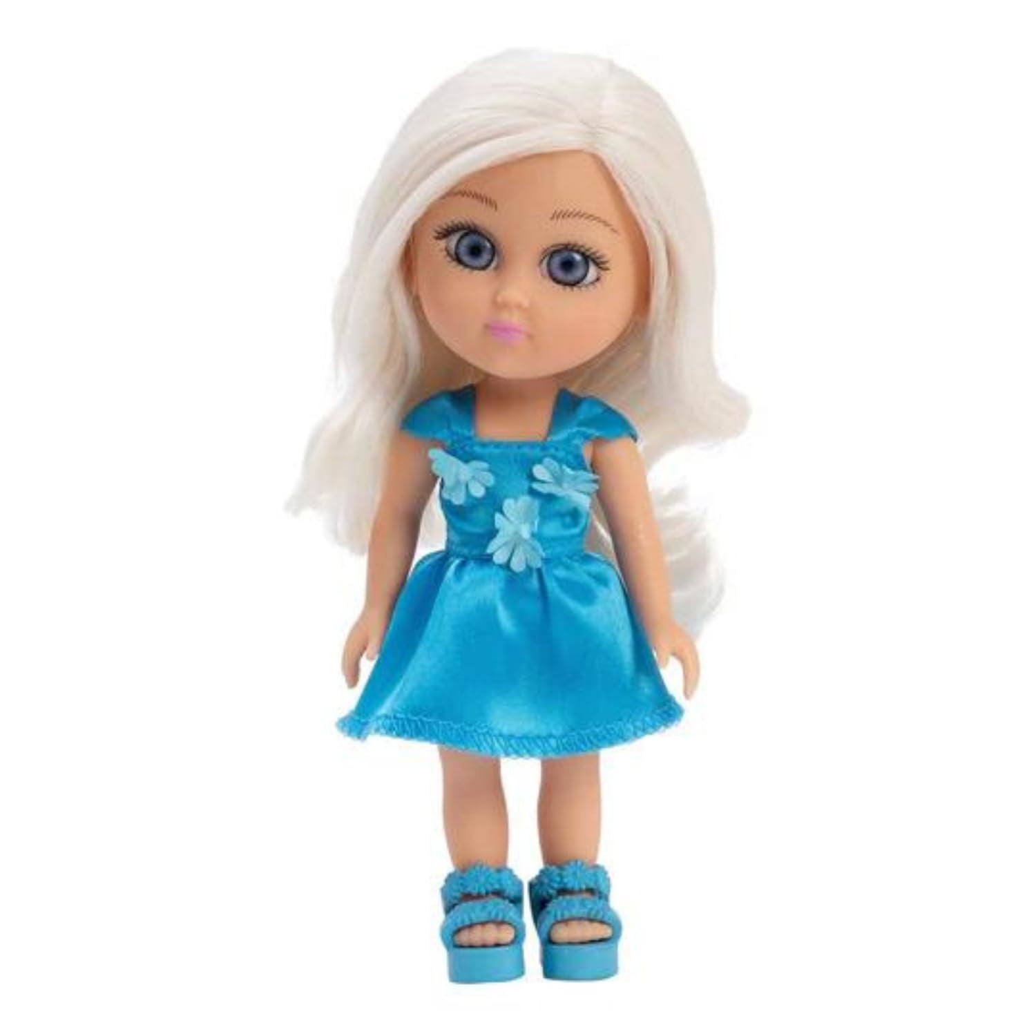 Adora Fairy Garden Friends Doll Set - 6 Inch Bluebell Doll With Color-Changing Hair, Blue Dress & Sandals - Toy For Girls Age 3+