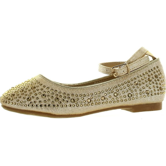 Adorababy Girls BA0032 Fashion Dressy Flats Shoes