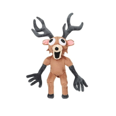 Adorable 13-inch Deer Plushie Stuffed Animals – Soft & Cuddly Collectible for Game Fans Plush Toy A