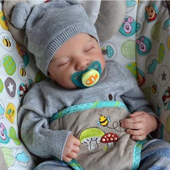 Adorable 17 inch Reborn Baby boy DollPerfect Gift for Children