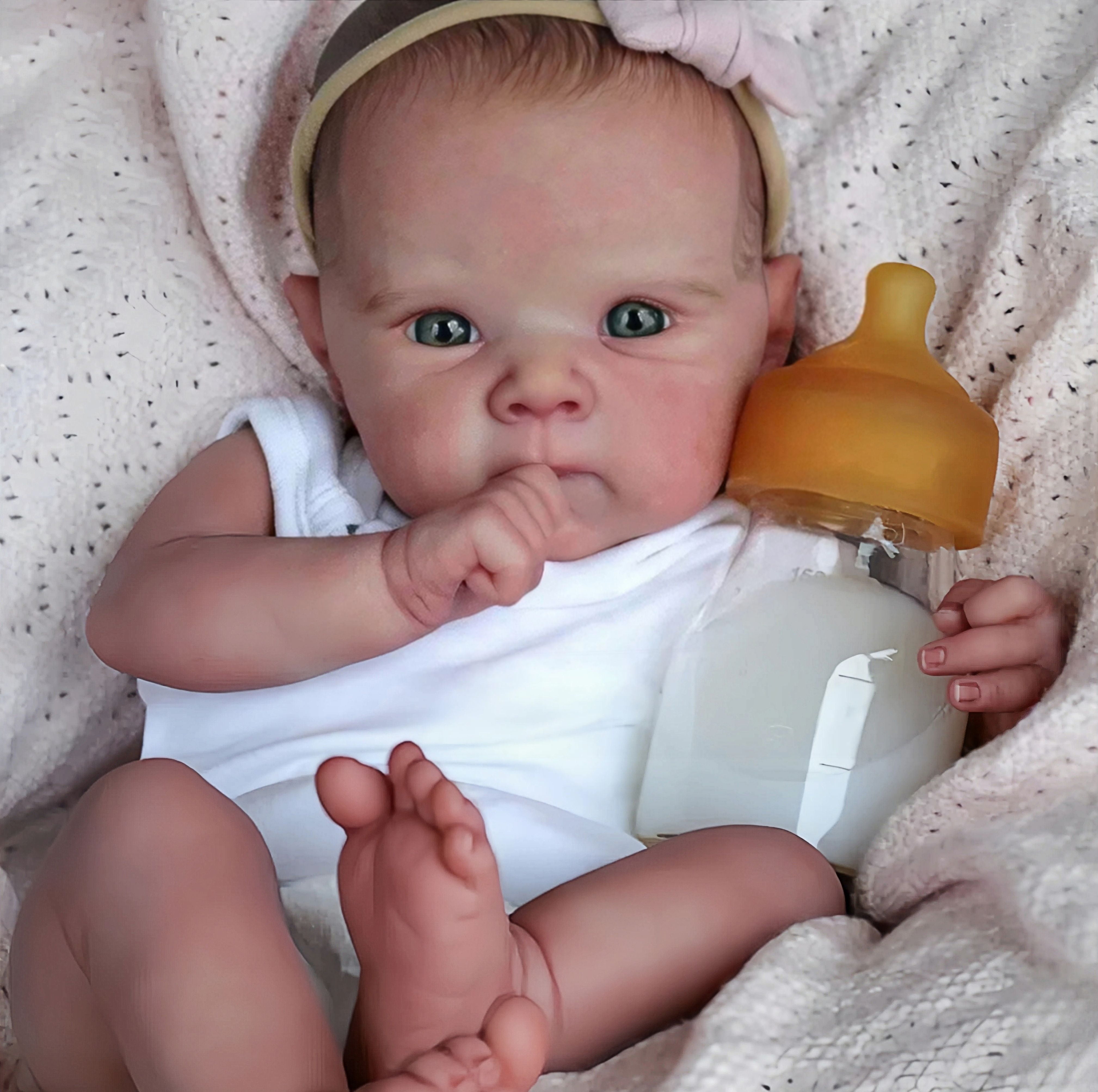 Adorable 18 inch reborn baby doll,  gift for Kids Age 3+