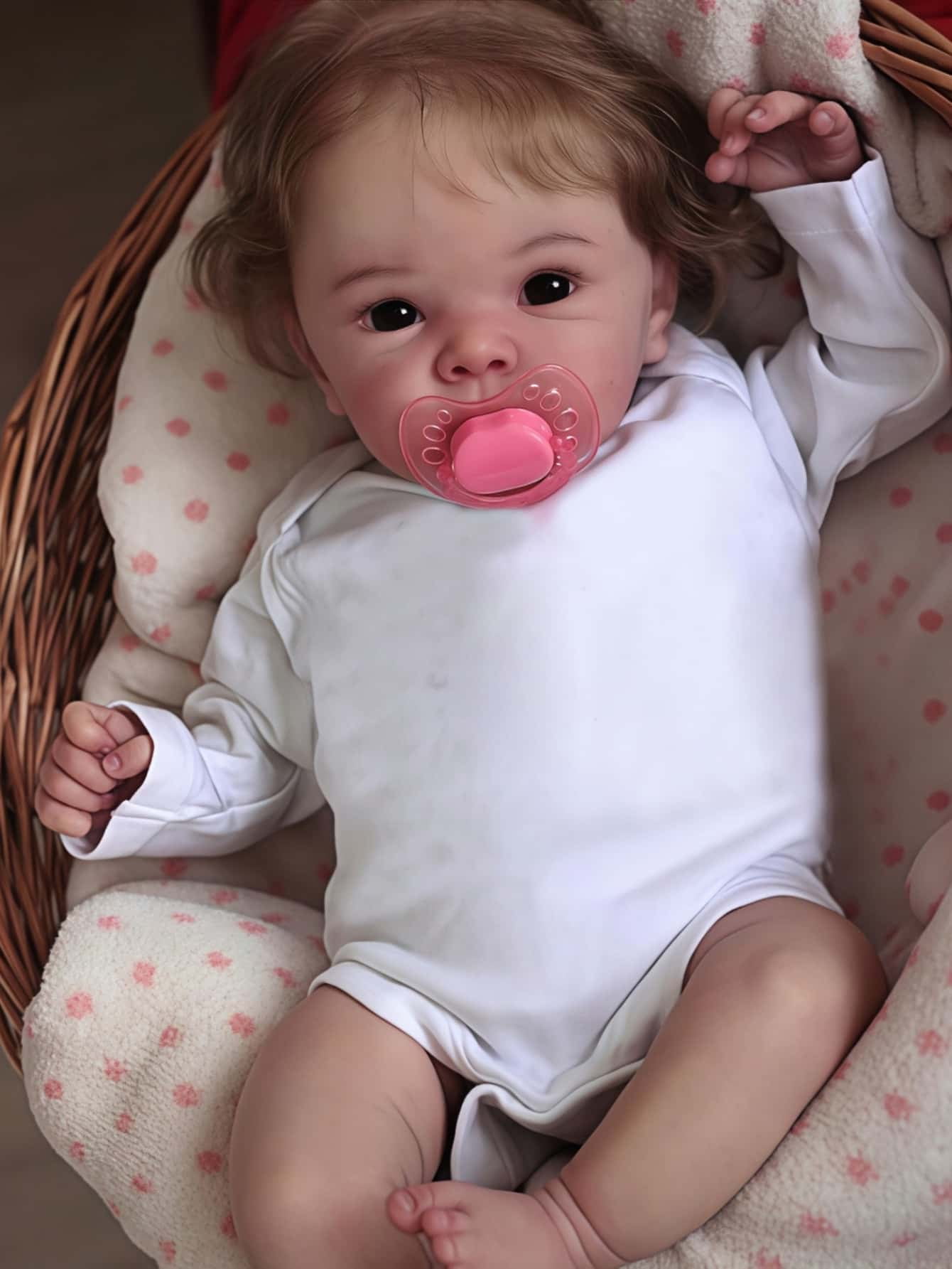 Adorable 18 inch reborn baby doll,  gift for Kids Age 3+
