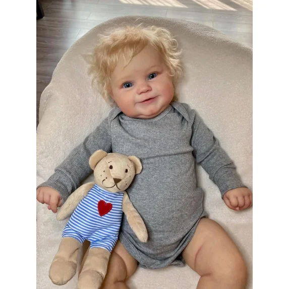 Adorable 20 Inch Reborn Baby Doll - Realistic Details, Handcrafted Look, Cute Girl Doll Toy - Gift for Kids Ages 3+